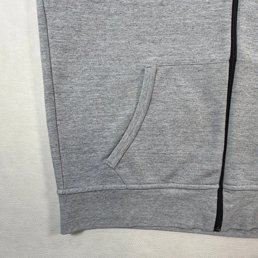 Polo Ralph Lauren Mens Large Gray Heather‎ Full Zip Hoodie Pony Logo Size L